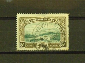 16522   BRITISH GUIANA   Used # 154                    CV$ 6.50