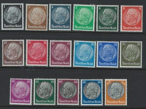 Germany Scott 415-431 MNH! Complete Set!