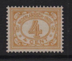 Netherlands Indies #111 MNH 1930 numerals 4c  yellow