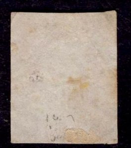 US Stamp #11 3c Washington Dull Red USED SCV $11