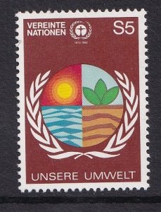 United Nations Vienna  #25  MNH 1982 human environment  5s