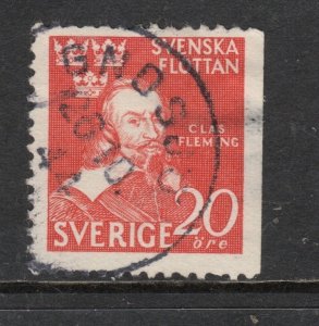 Sweden Scott#  357  single used