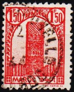 Morocco(French). 1943 1f 50 S.G.273 Fine Used