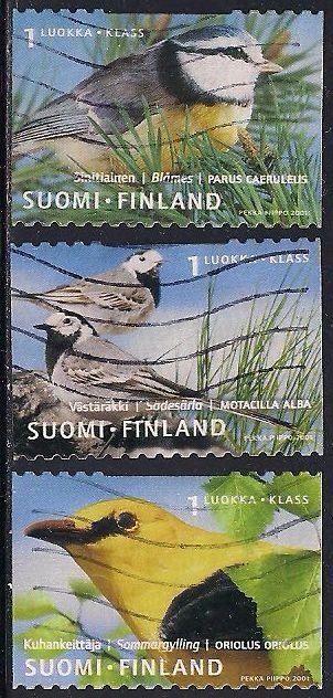 Finland 1158a-1158c Used - Birds