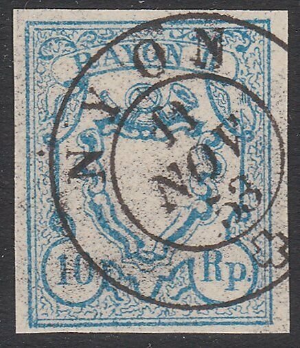 SWITZERLAND  An old forgery of a classic stamp - ...........................B992