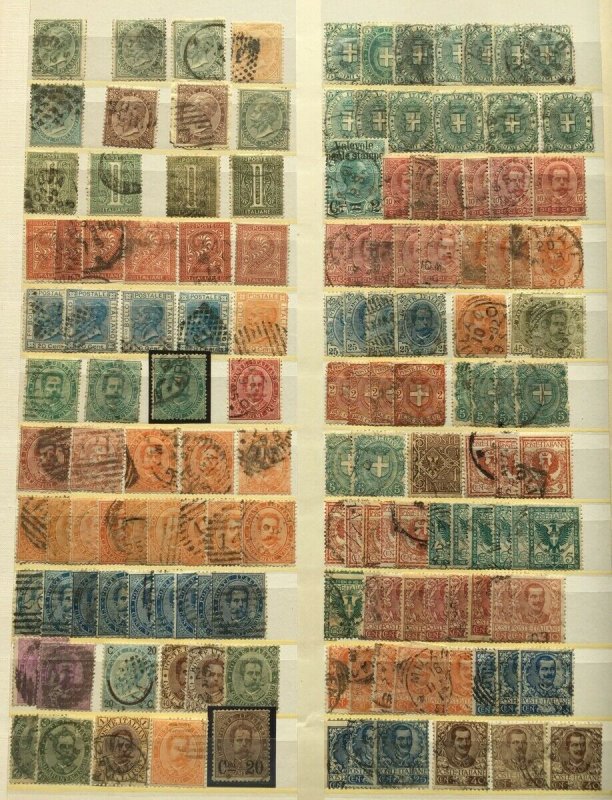 ITALY OLD/Modern M&U Collection(Appx 1200 Items)GM562