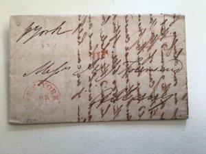 United States Liverpool New York 1829 Merchant prices  letter cover 63009