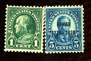 552 648 MINT FVF OG 552 NH 648 HR Cat $14