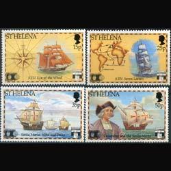 ST.HELENA 1992 - Scott# 566-9 America Set of 4 NH