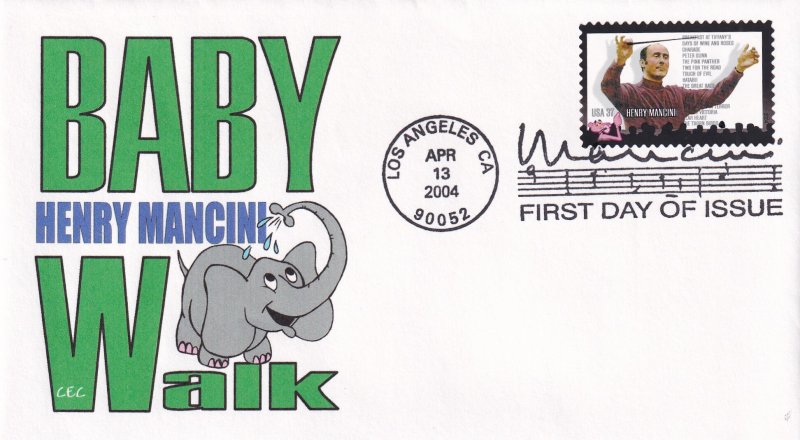 2004, Honoring Henry Mancini-Baby Walk, CEC, FDC (E11772)