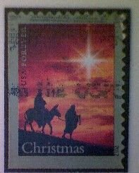 Stamp, United States, Scott #4711, used(o), 2012,  Traditional Christmas, (45¢)