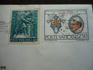 Postal History - Vatican - Scott# 428, 662 - A Fine Envelope