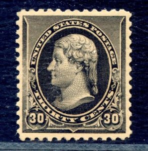 US SCOTT #228 MINT-F-VF-PART O.G.-HINGED W/ APS CERT SCV $300 (4/24/24 GP)