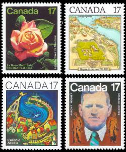 Canada 1981 Sc 896-99 MNH