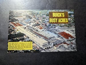 1951 USA Postcard Cover Flint MI to Provo UT Buicks Busy Acres