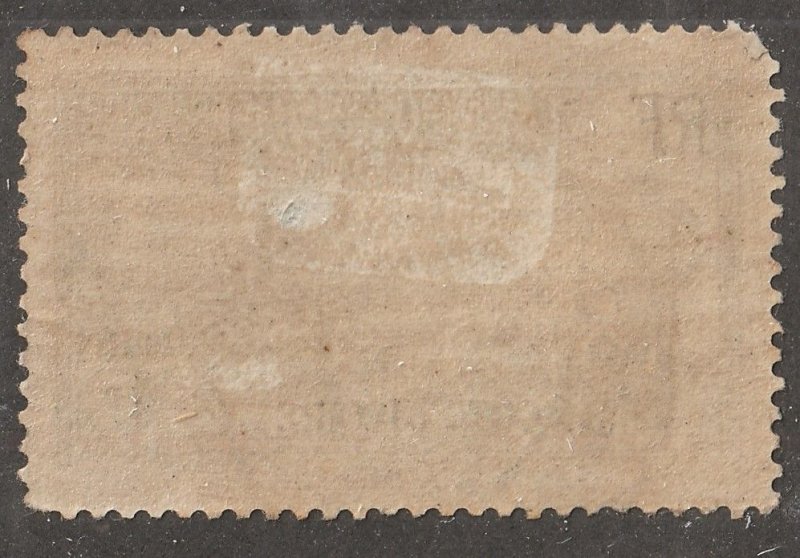 Ivory Coast, stamp, Scott#136, used, hinged,  1f, green