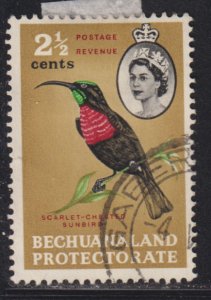 Bechuanaland Protectorate 182 Scarlet Chested Sunblrd 1961