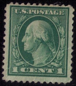 US Sc 498 Used 1c Green F-VF