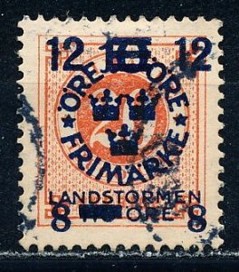 Sweden #B28 Single Used