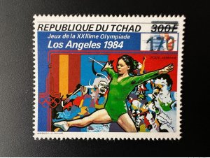 Chad 1987 / 1988 Mi. 1149 Overloaded Gymnastics Olympic Games Los Angeles-