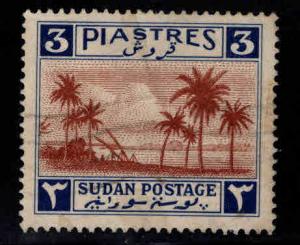 SUDAN Scott 72 Used 1941 landscape stamp