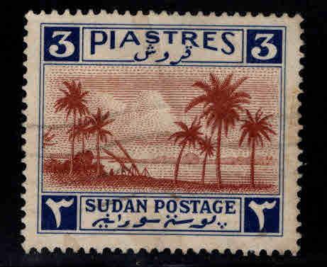 SUDAN Scott 72 Used 1941 landscape stamp