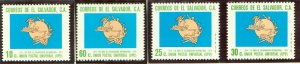 SALVADOR 854-5, C356-7 MNH BIN $1.10