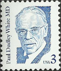 # 2170a MINT NEVER HINGED PAUL DUDLEY WHITE MD.