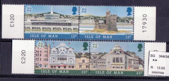 ISLE OF MAN - Europa - Architecture - MNH