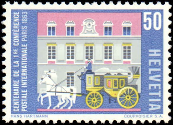 Switzerland #422-427, Complete Set(6), 1963, Never Hinged