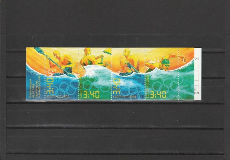 Finland  Scott#  1008a  MNH Complete Booklet  (1996 Summer Olympics)