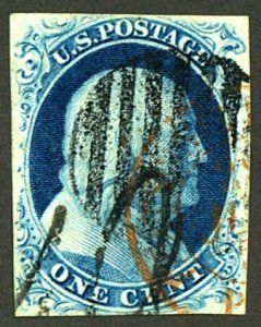 U.S. #8a USED TINY THINS