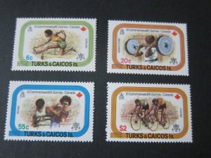 Turks & Caicos Islands 1978 Sc 355-58 set MNH