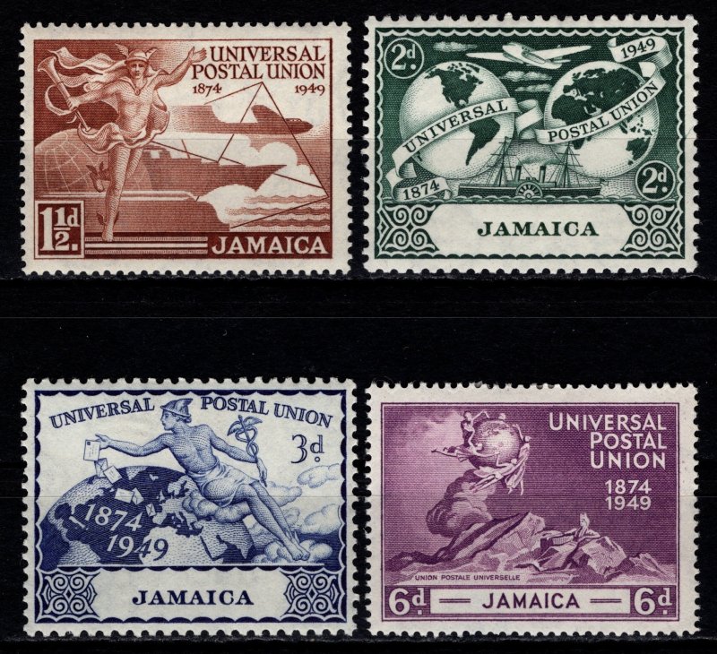 Jamaica 1949 75th Anniv. of UPU, Set [Unused]