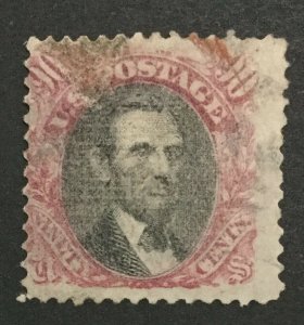 MOMEN: US STAMPS #122 USED LOT #35199
