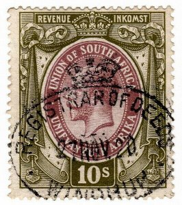 (I.B) South-West Africa Revenue : Duty Stamp 10/- (Windhoek)