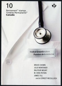 2020 - #3250a BK749 Booklet - Canada -  Medical Groundbreakers   cv$18.50