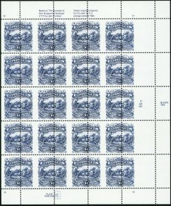 2590, Unbelievable Misperfed Complete Sheet of 20 Stamps - Stuart Katz