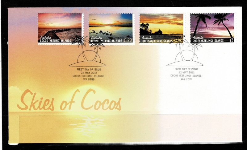 Cocos Island Skies of Cocos FDC