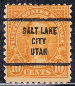 Precancel - Salt Lake City, UT PSS 642-61 - Better Bureau Issue