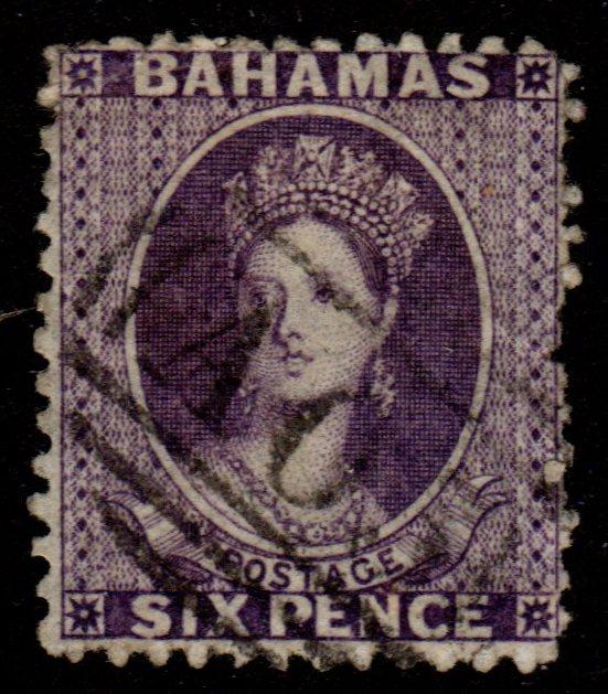 Bahamas - Scott #14 Used (Queen Victoria)