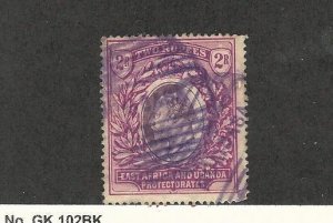 East Africa & Uganda, Postage Stamp, #26 Used Revenue Cancel, 1904