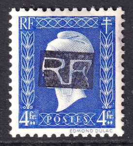 FRANCE 517 ALLANCHE LIBERATION OG NH XF BEAUTIFUL GUM