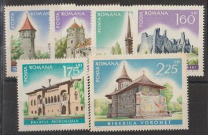 Romania  SC  1931-6 Mint Never Hinged