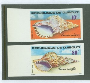 Djibouti #480-481 Mint (NH) Single (Complete Set)