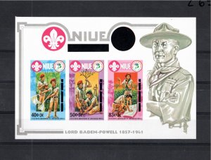 Niue 1983 Sc 379 souvenir sheet OVERPRINT PROOF