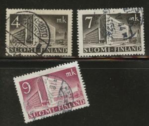 FINLAND SUOMI Scott 219-129B used 1939 post office set