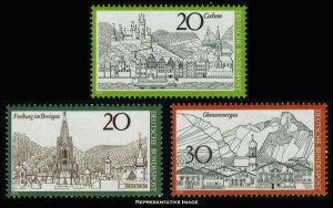Germany Scott 1047-1049 Mint never hinged.