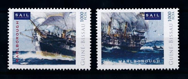 [78674] Guinea Bissau 2012 Sail Clipper Ships Marleborough  MNH