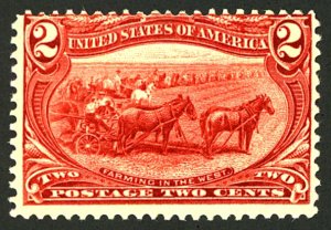 U.S. #286 MINT OG LH
